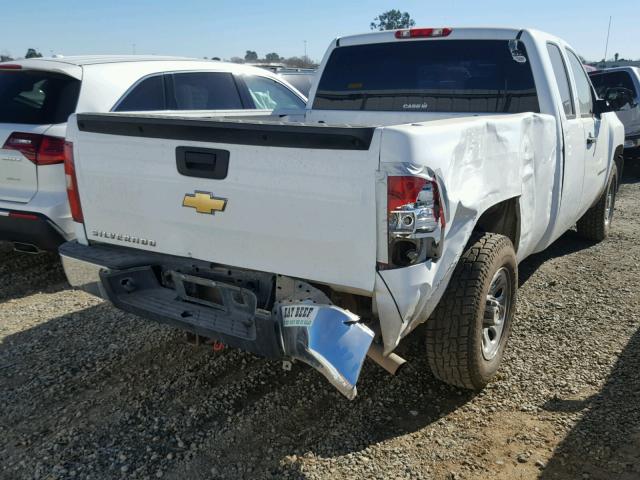 1GCEC19C39Z176503 - 2009 CHEVROLET SILVERADO WHITE photo 4