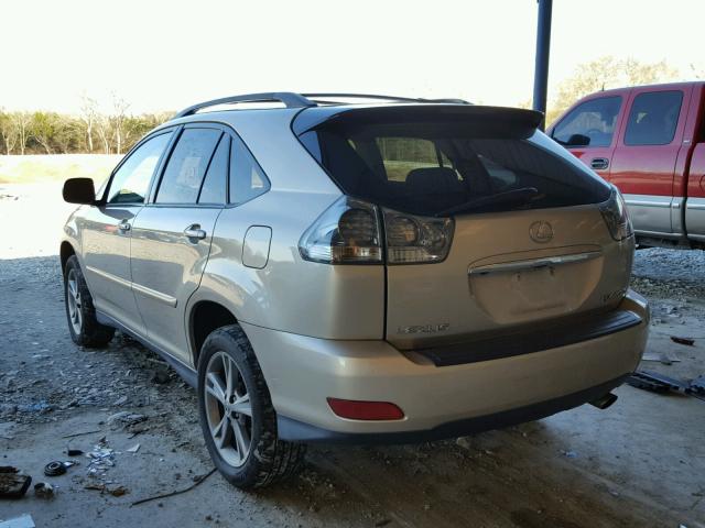 JTJHW31U662006030 - 2006 LEXUS RX 400 GOLD photo 3