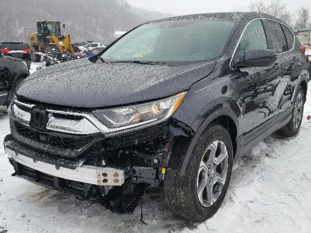 2HKRW1H8XHH512580 - 2017 HONDA CR-V EXL BLACK photo 2