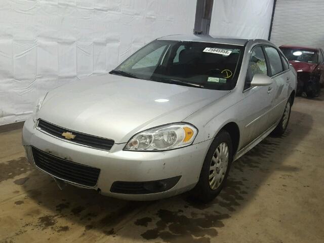 2G1WG5EK5B1308598 - 2011 CHEVROLET IMPALA LT SILVER photo 2