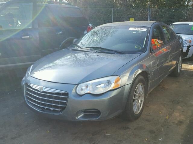 1C3EL56R46N169390 - 2006 CHRYSLER SEBRING TO GRAY photo 2