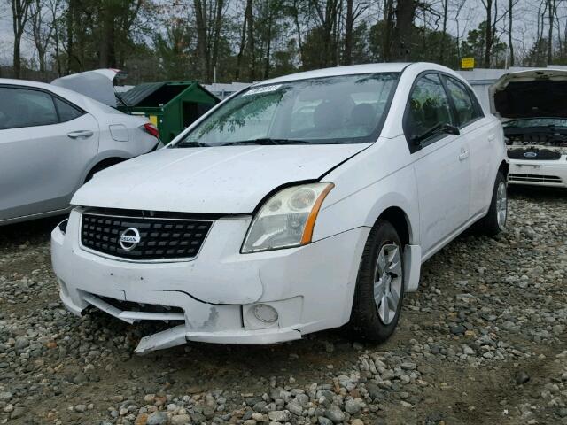 3N1AB61E49L642879 - 2009 NISSAN SENTRA 2.0 WHITE photo 2