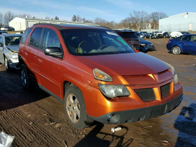 3G7DA03E63S600684 - 2003 PONTIAC AZTEK ORANGE photo 1