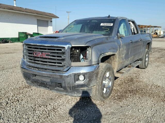 1GT12SEY8HF114622 - 2017 GMC SIERRA K25 GRAY photo 2