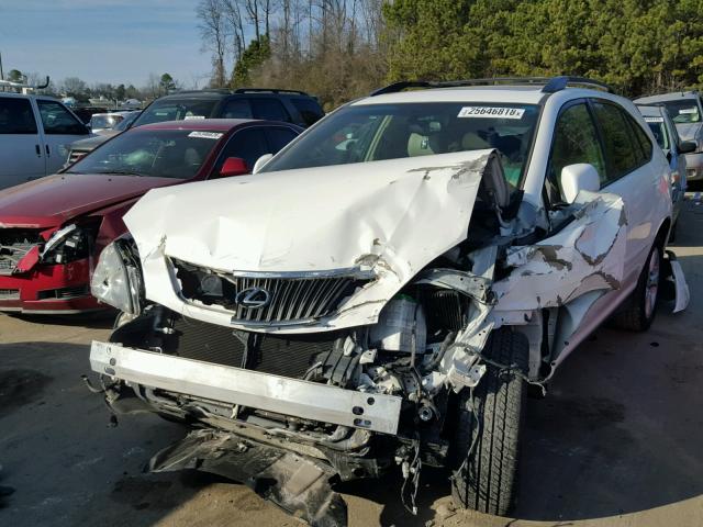 2T2GA31U25C033783 - 2005 LEXUS RX 330 WHITE photo 2