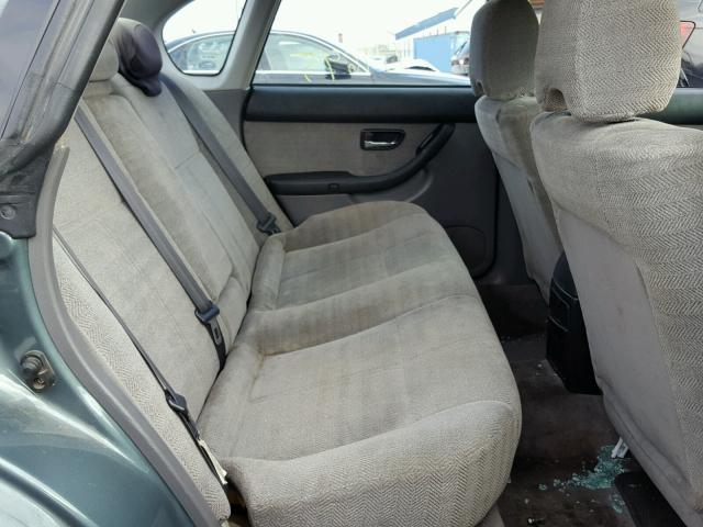 4S3BE635717215694 - 2001 SUBARU LEGACY L GREEN photo 6