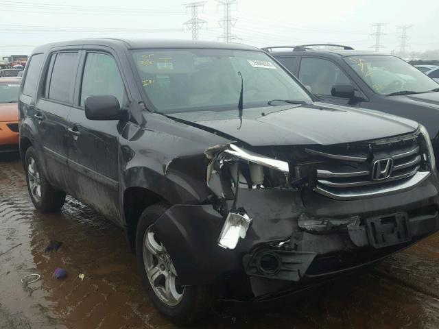 5FNYF4H41DB045178 - 2013 HONDA PILOT EX GRAY photo 1