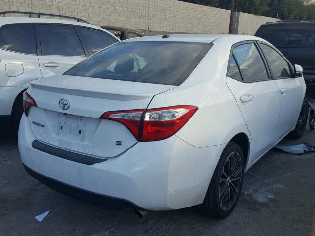 5YFBURHE8FP290049 - 2015 TOYOTA COROLLA L WHITE photo 4