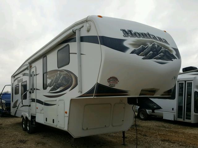 4YDF34528B4701140 - 2011 KEYSTONE MONTANA WHITE photo 1