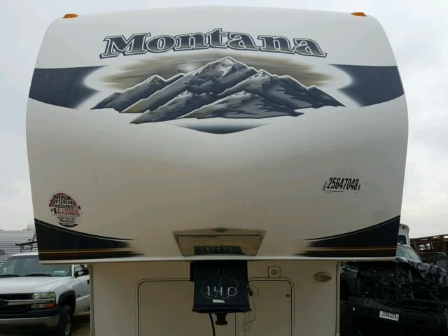 4YDF34528B4701140 - 2011 KEYSTONE MONTANA WHITE photo 7