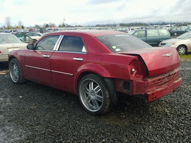 2C3KA43R57H639783 - 2007 CHRYSLER 300 RED photo 3