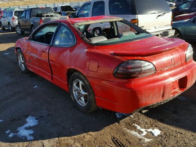 1G2WR12192F255942 - 2002 PONTIAC GRAND PRIX RED photo 3