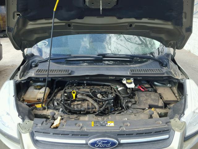 1FMCU0GX3DUB66057 - 2013 FORD ESCAPE SE GREEN photo 7