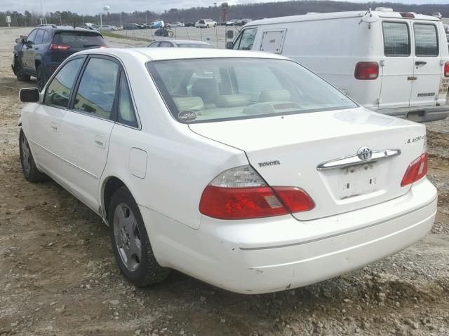 4T1BF28B33U272737 - 2003 TOYOTA AVALON XL WHITE photo 3