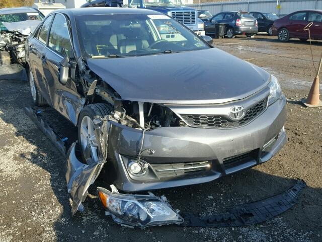 4T1BF1FKXEU462888 - 2014 TOYOTA CAMRY L GRAY photo 1