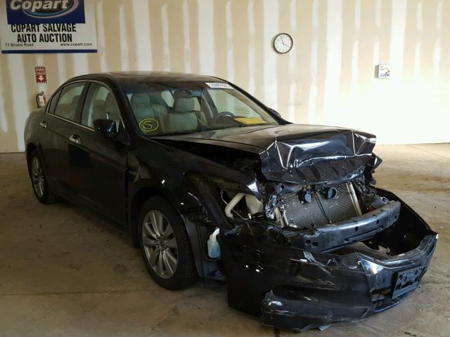 1HGCP3F84CA025720 - 2012 HONDA ACCORD EXL BLACK photo 1