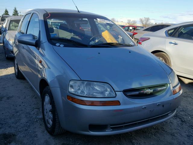KL1TJ62614B135200 - 2004 CHEVROLET AVEO LS 银色 照片 1