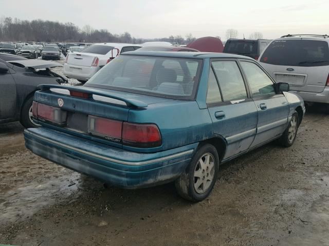 3MASM10J9SR652436 - 1995 MERCURY TRACER BAS GREEN photo 4