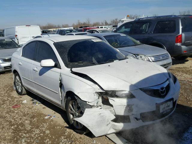 JM1BK12F271744097 - 2007 MAZDA 3 I WHITE photo 1