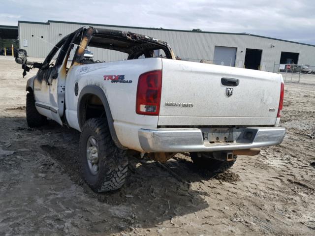 3D7KS28C16G289784 - 2006 DODGE RAM 2500 S BURN photo 3