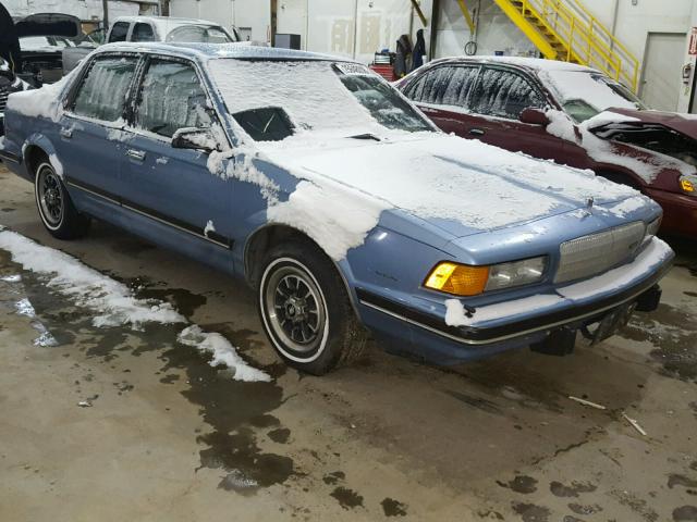 1G4AH51N1KT422893 - 1989 BUICK CENTURY CU BLUE photo 1