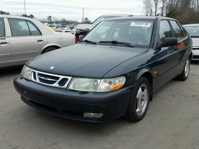 YS3DF55N0X2007796 - 1999 SAAB 9-3 SE GREEN photo 2