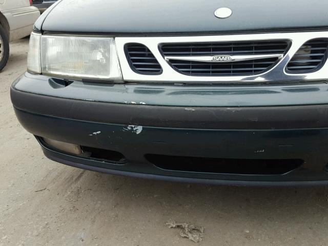 YS3DF55N0X2007796 - 1999 SAAB 9-3 SE GREEN photo 9