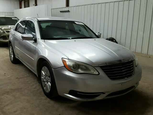 1C3CCBAG3CN316810 - 2012 CHRYSLER 200 LX SILVER photo 1