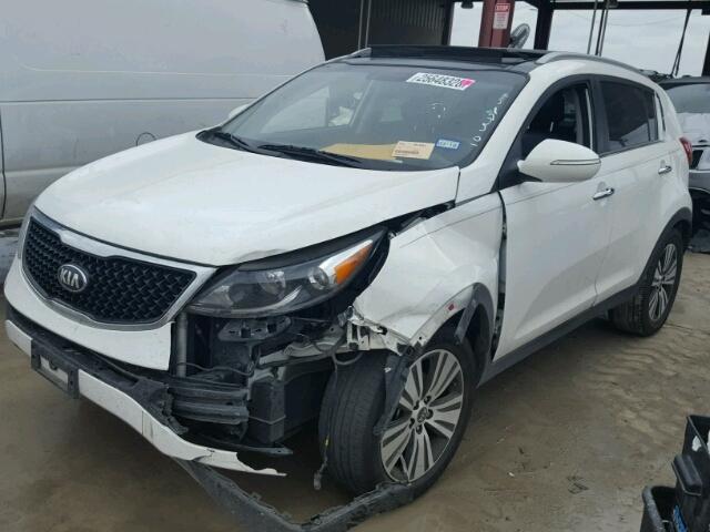 KNDPC3AC0G7868906 - 2016 KIA SPORTAGE E WHITE photo 2