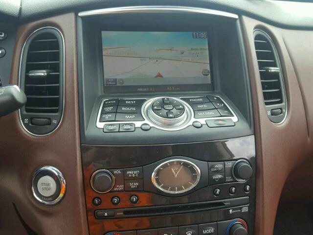 JNKAJ09F38M355000 - 2008 INFINITI EX35 BASE PURPLE photo 9