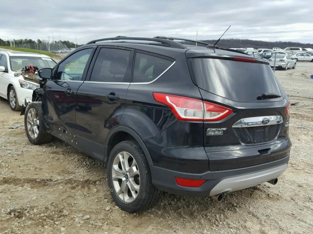 1FMCU0H94DUB60199 - 2013 FORD ESCAPE SEL BLACK photo 3