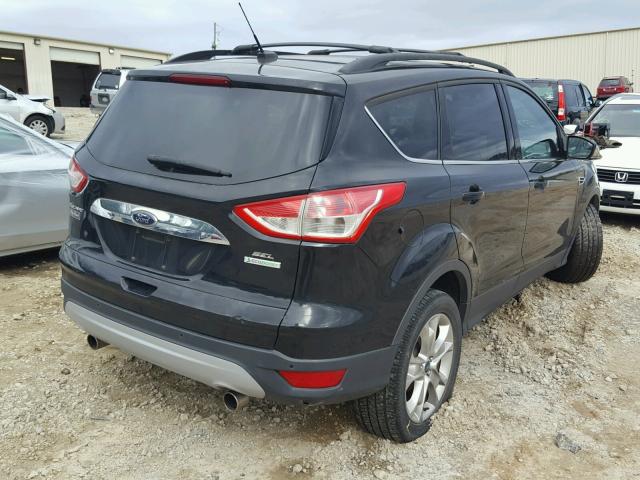 1FMCU0H94DUB60199 - 2013 FORD ESCAPE SEL BLACK photo 4