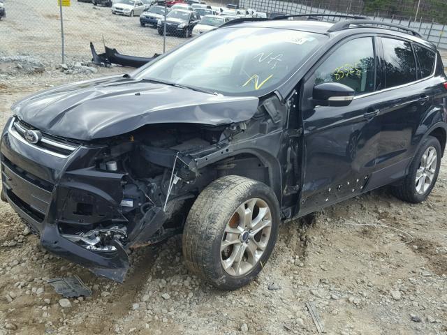 1FMCU0H94DUB60199 - 2013 FORD ESCAPE SEL BLACK photo 9