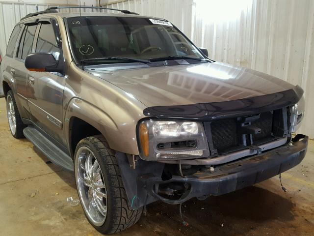 1GNDS13S032115759 - 2003 CHEVROLET TRAILBLAZE BROWN photo 1