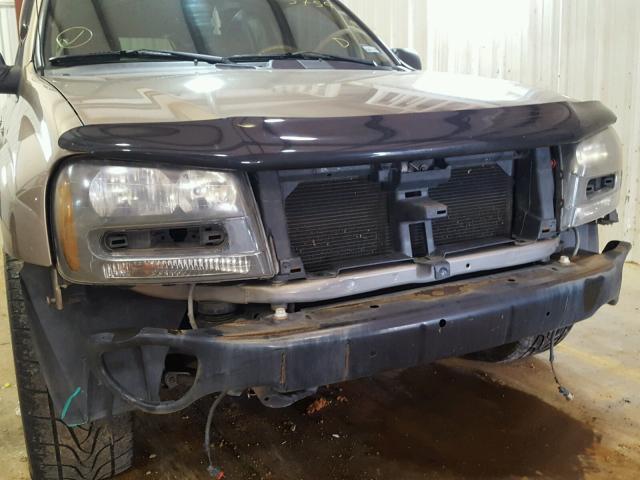 1GNDS13S032115759 - 2003 CHEVROLET TRAILBLAZE BROWN photo 9