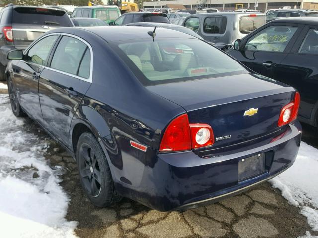 1G1ZB5E13BF113031 - 2011 CHEVROLET MALIBU LS BLUE photo 3