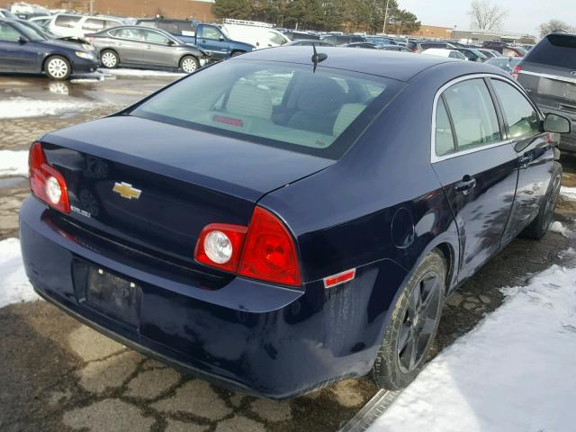 1G1ZB5E13BF113031 - 2011 CHEVROLET MALIBU LS BLUE photo 4