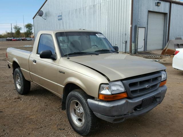 1FTYR10V9YTB43663 - 2000 FORD RANGER GOLD photo 1