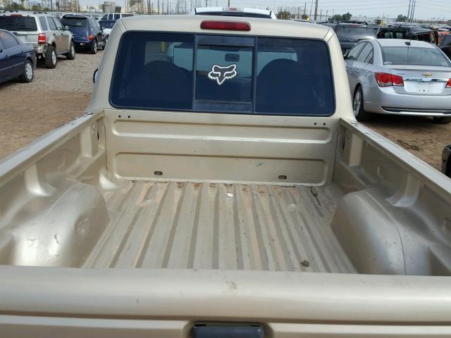 1FTYR10V9YTB43663 - 2000 FORD RANGER GOLD photo 6