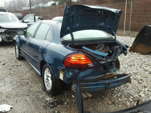 1G2NF52F53C216484 - 2003 PONTIAC GRAND AM S GREEN photo 3