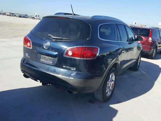 5GAER23768J262208 - 2008 BUICK ENCLAVE CX BLUE photo 4