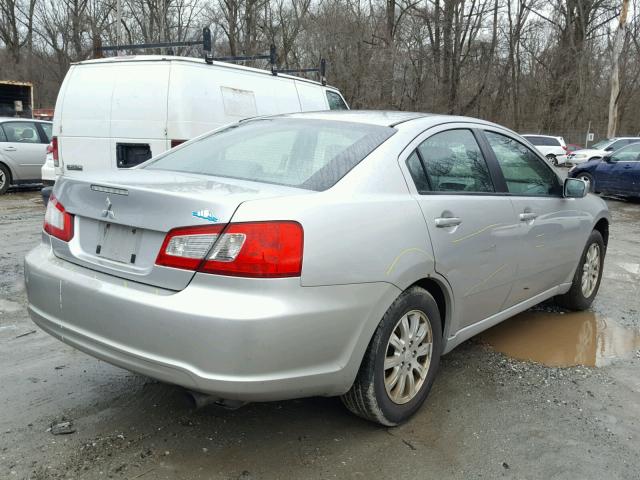 4A3AB36F59E017000 - 2009 MITSUBISHI GALANT ES SILVER photo 4