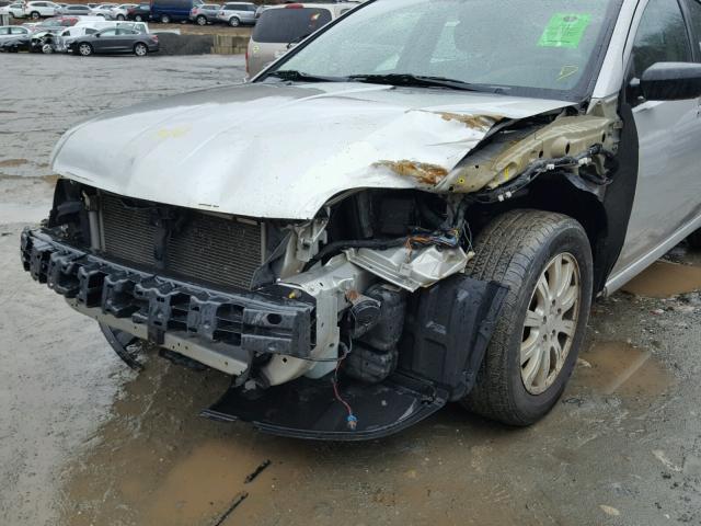 4A3AB36F59E017000 - 2009 MITSUBISHI GALANT ES SILVER photo 9