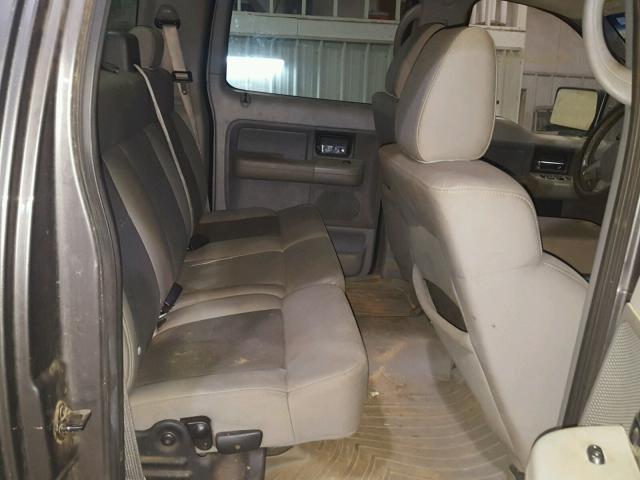 1FTRW12W18FA59449 - 2008 FORD F150 SUPER GRAY photo 6