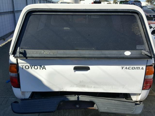 5TENL42N74Z392235 - 2004 TOYOTA TACOMA WHITE photo 6