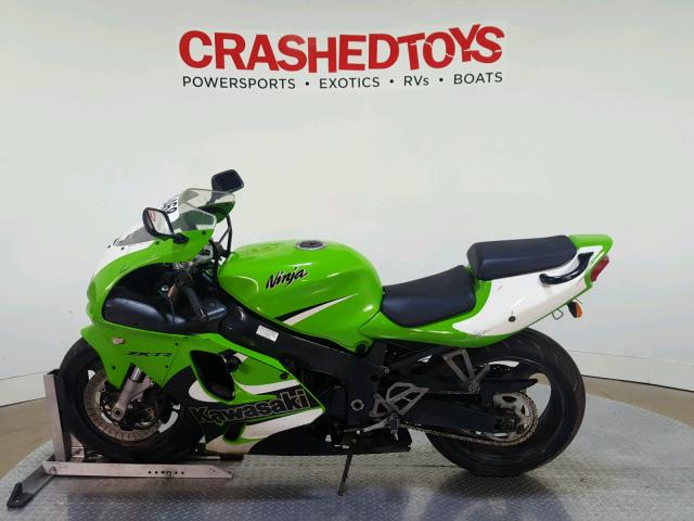 JKAZXDP131A055377 - 2001 KAWASAKI ZX750 P GREEN photo 5