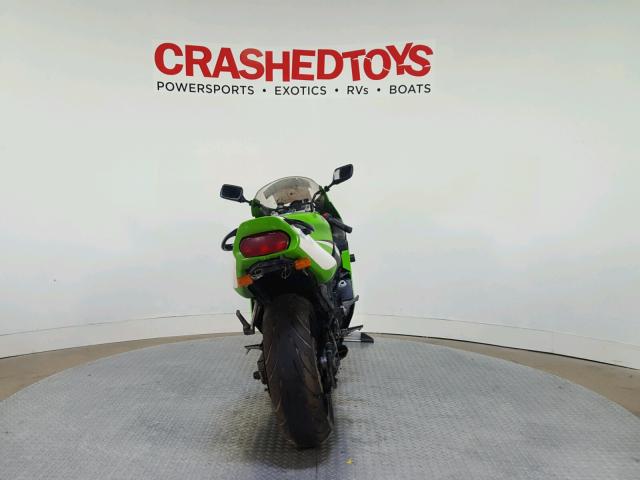 JKAZXDP131A055377 - 2001 KAWASAKI ZX750 P GREEN photo 7