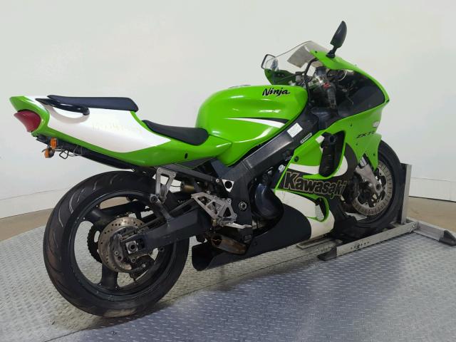 JKAZXDP131A055377 - 2001 KAWASAKI ZX750 P GREEN photo 8