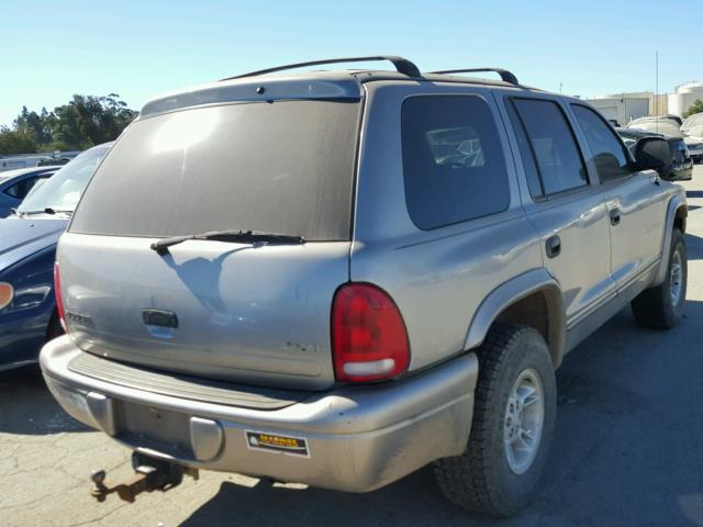 1B4HS28Z3XF710896 - 1999 DODGE DURANGO SILVER photo 4