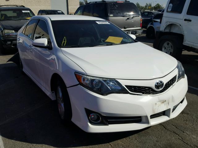 4T1BF1FK2DU658841 - 2013 TOYOTA CAMRY L WHITE photo 1